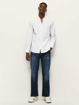 Pepe Jeans pánská bílá košile - XL (800)