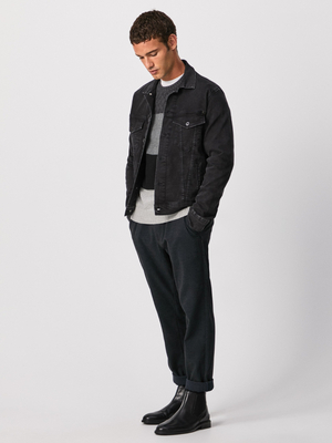 Pepe Jeans pánská černá džínová bunda - M (000)