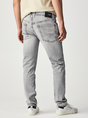Pepe Jeans pánské šedé džíny Hatch - 36/32 (0)