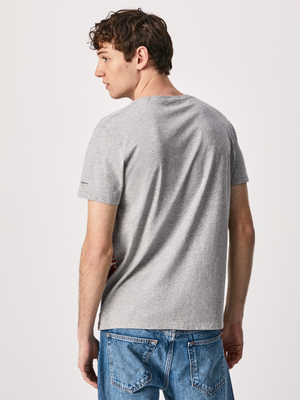 Pepe Jeans pánské šedé tričko Ronny - M (933)