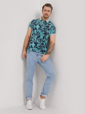 Pepe Jeans pánské vzorované tričko - S (528)