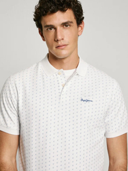 Pepe Jeans pánské bílé polo tričko - M (800)