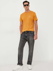 Pepe Jeans pánské oranžové tričko - XL (97)