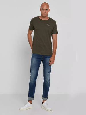 Pepe Jeans pánské zelené tričko Paul - S (736)