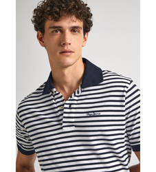 Pepe Jeans pánské proužkované polo tričko HUNTING - L (800)