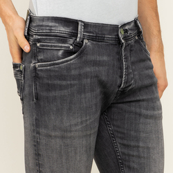 Pepe Jeans pánské tmavě šedé džíny Spike - 33/34 (0)