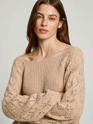 Pepe Jeans dámský béžový svetr - XS (833)