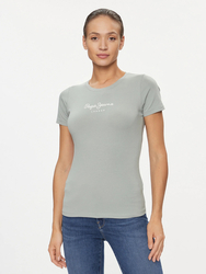 Pepe Jeans dámské zelené tričko NEW VIRGINIA - L (660)