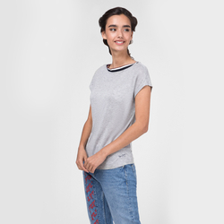 Pepe Jeans dámské šedé tričko Apolline - XS (913)