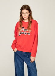 Pepe Jeans dámská červená mikina Bonnie - S (266)