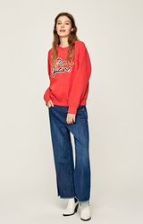 Pepe Jeans dámská červená mikina Bonnie - S (266)