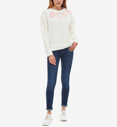 Pepe Jeans dámská bílá mikina Primrose - XS (810)