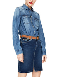 Pepe Jeans dámská džínová košile Rosie - S (0)