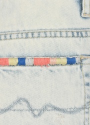Pepe Jeans dámská džínová mini sukně Bonbon - XS (0)
