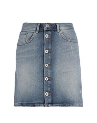 Pepe Jeans dámská propínací džínová sukně Tate  - XS (0)