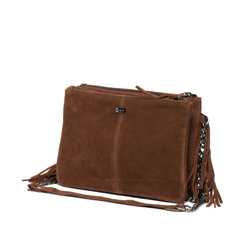 Pepe Jeans dámská malá hnědá kabelka Line - 000 (869)