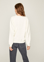 Pepe Jeans dámská smetanová mikina Bonnie - M (808)