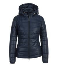 Pepe Jeans dámská tmavě modrá bunda Alania s kapucí