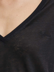 Pepe Jeans dámské černé tričko - S (999)