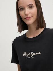 Pepe Jeans dámské černé tričko  - M (999)