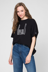 Pepe Jeans dámské černé tričko Lula - S (999)
