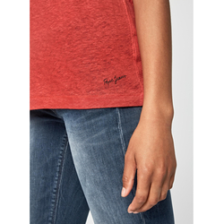 Pepe Jeans dámské červené tričko Marta - S (286)