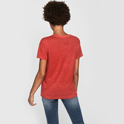 Pepe Jeans dámské červené tričko Marta - L (286)