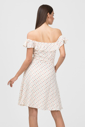 Pepe Jeans dámské šaty Rina s puntíky - XS (0AA)