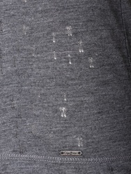 Pepe Jeans dámské šedé děrované tričko Selma - XS (988)