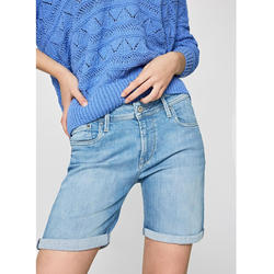 Pepe Jeans dámské modré džínové šortky Poppy - 28 (000)