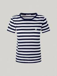 Pepe Jeans dámské pruhované tričko Jinx - XS (594)