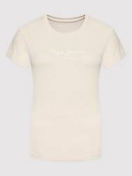 Pepe Jeans dámské  pudrové tričko  NEW VIRGINIA - XS (315)