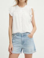 Pepe Jeans dámské světle modré džínové šortky - 25 (000)