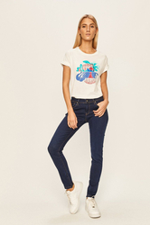 Pepe Jeans dámské tmavě modré džíny Cher - 27/28 (000)