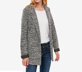 Pepe Jeans dámský šedý žíhaný cardigan Lala - XS (999)