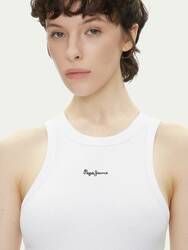 Pepe Jeans dámské bílé tílko MARIAN - XS (800)