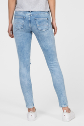Pepe Jeans dámské modré džíny Pixie - 28/30 (000)