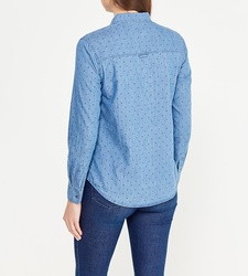 Pepe Jeans dámská džínová košile Monique - KAZOVÁ - XS (551)