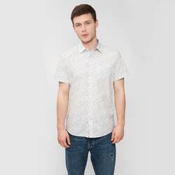 Pepe Jeans pánská bílá košile se vzorem Marconi
