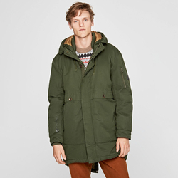 Pepe Jeans pánská khaki zimní bunda Cullen