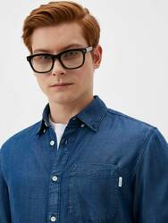 Pepe Jeans pánská modrá košile Petri - L (561)