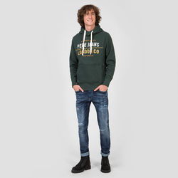 Pepe Jeans pánská zelená mikina Neville - M (675)