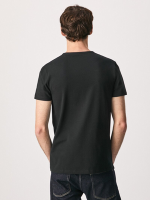 Pepe Jeans pánské černé tričko Basic - L (999)