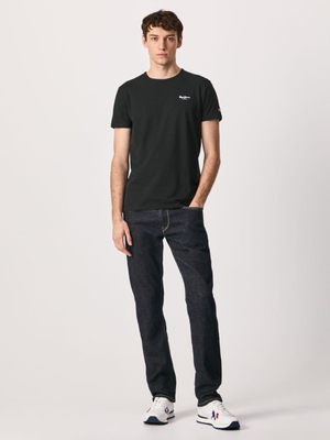 Pepe Jeans pánské černé tričko Basic - L (999)