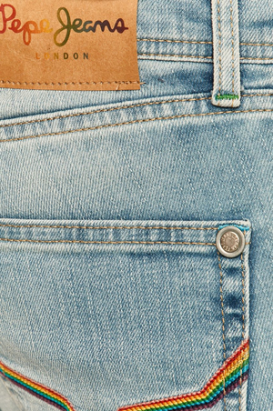 Pepe Jeans pánské světle modré džínové šortky - 30 (0)
