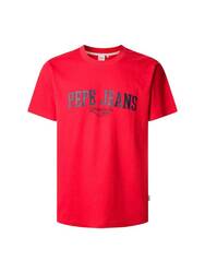 Pepe Jeans pánské červené tričko Derril - S (285)