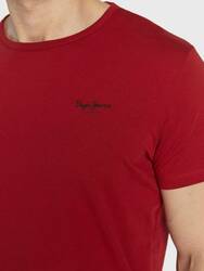 Pepe Jeans pánské červené tričko Basic - L (286)
