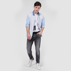 Pepe Jeans pánské šedé džíny Smith - 36/R (000)