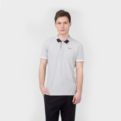 Pepe Jeans pánské šedé polo Jonson - L (933)