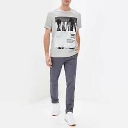 Pepe Jeans pánské šedé tričko Mudford - XXL (945)